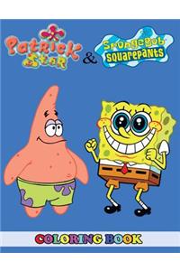 Patrick Star and Spongebob Squarepants Coloring Book