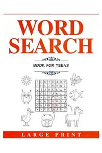 Word Search Book for Teens