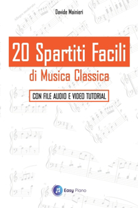 20 Spartiti Facili di Musica Classica