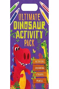 Ultimate Dinosaur Activity Pack With Activities, Colouring, Stickers, Pencils