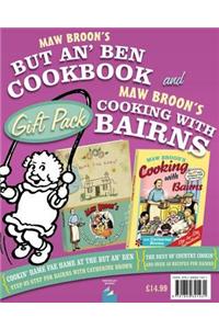 Maw Broon's But An' Ben and Maw Broon's Cooking with Bairns Giftpack