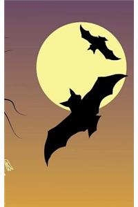 Halloween Notebook 5x8 glossy softcover 350 lined pages