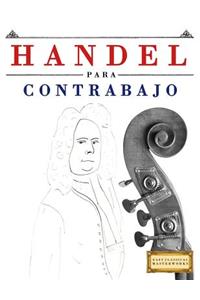 Handel para Contrabajo