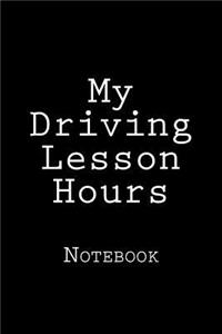 My Driving Lesson Hours