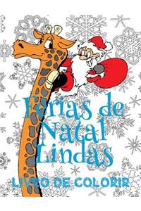 ✌ Ferias de Natal Lindas Livro de Colorir ✌ Livros Infantis de Colorir ✌ (Livro de Colorir Infantil), Album de Colorir