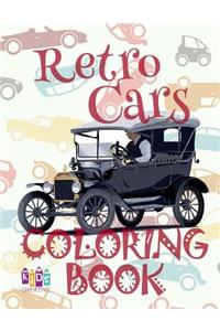 ✌ Retro Cars ✎ Car Coloring Book for Boys ✎ Coloring Books for Kids ✍ (Coloring Book Mini)