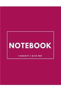 Notebook 1 Subject