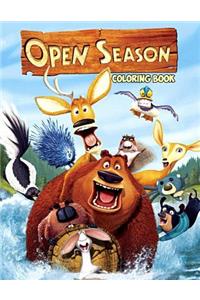 Open Season Coloring Book