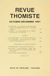 Revue Thomiste - 4/1991