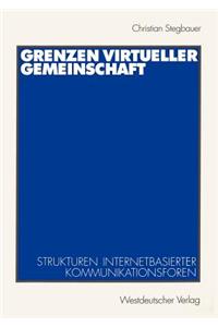 Grenzen Virtueller Gemeinschaft