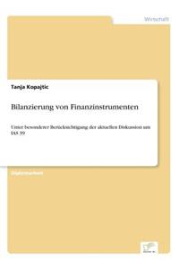 Bilanzierung von Finanzinstrumenten