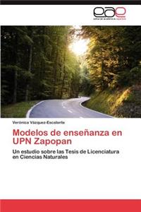 Modelos de enseñanza en UPN Zapopan