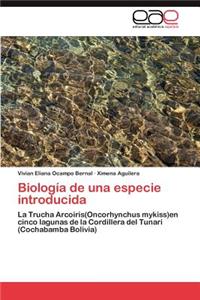 Biologia de Una Especie Introducida