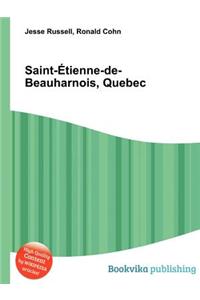 Saint-Etienne-De-Beauharnois, Quebec