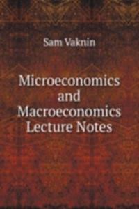 MICROECONOMICS AND MACROECONOMICS LECTU