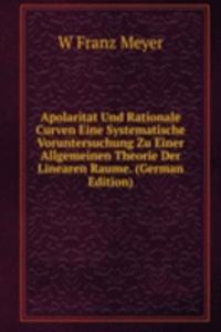 Apolaritat Und Rationale Curven