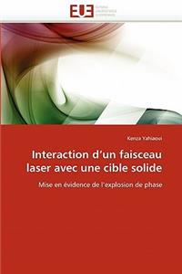 Interaction d'Un Faisceau Laser Avec Une Cible Solide