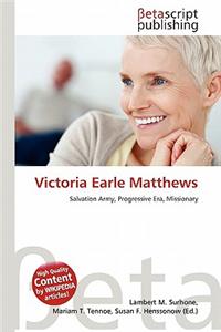 Victoria Earle Matthews