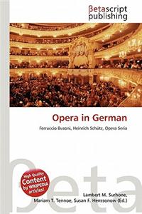 Opera in German