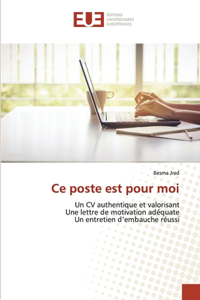 Ce poste est pour moi