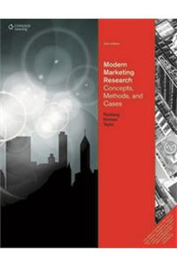 Modern Marketing Research: Concepts, Methods, and Cases