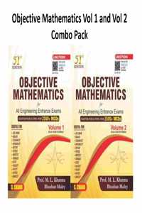 Objective Mathematics Volume 1 and Objective Mathematics Volume 2 Combo Packs For All Engineering Entrance Exams Latest Edition