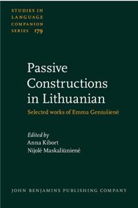 Passive Constructions in Lithuanian