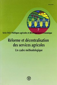 Reforme Et Decentralisation Des Services Agricoles