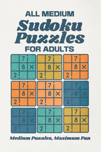 All Medium Sudoku Puzzles for Adults