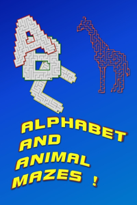 Alphabet And Animal Mazes