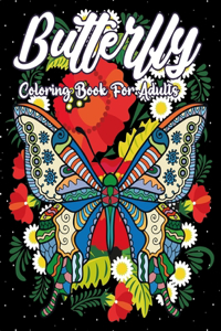 Butterfly Coloring Book for Adults