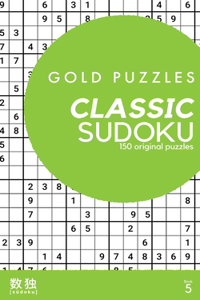 Gold Puzzles Classic Sudoku Book 5