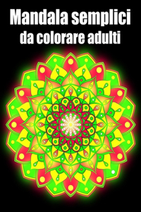 Mandala semplici da colorare adulti