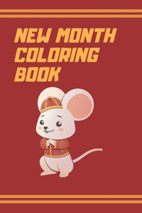 New Month Coloring Book