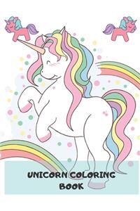 Unicorn Coloring Book.