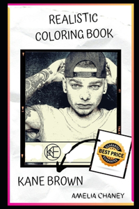 Kane Brown Realistic Coloring Book