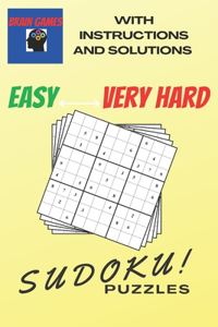 Brain Games Sudoku Puzzles Easy To Very Hard