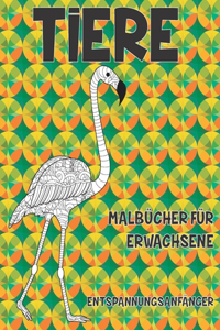Malbücher für Erwachsene - Entspannungsanfänger - Tiere