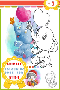 animals colouring book for kids
