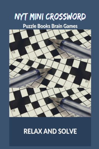 NYT Mini Crossword Puzzle Books Brain Games Relax And Solve