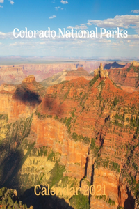 Colorado National Parks Calendar 2021