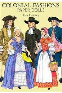 Colonial Fashions Paper Dolls