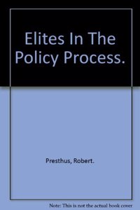 Elites in the Policy Process