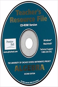 Ucsmp Algebra 1998 Teachers Resource CD-ROM