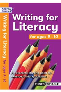 Writing for Literacy for Ages 9-10