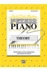 David Carr Glover Method for Piano Theory