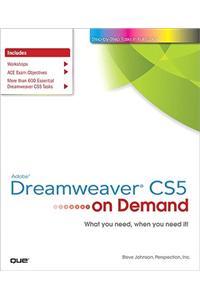 Adobe Dreamweaver CS5 on Demand