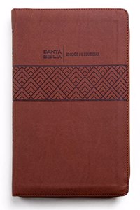 Santa Biblia de Promesas Reina-Valera 1960 / Letra Gigante - 13 Puntos / Piel Especial Con Cierre / Café // Spanish Promise Bible Rvr 1960 / Giant Print / Leathersoft with Zipper / Brown