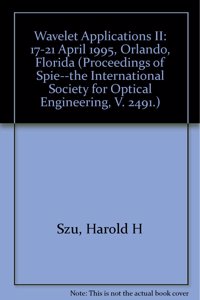 Wavelet Applications Ii