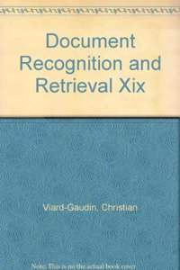 Document Recognition and Retrieval XIX